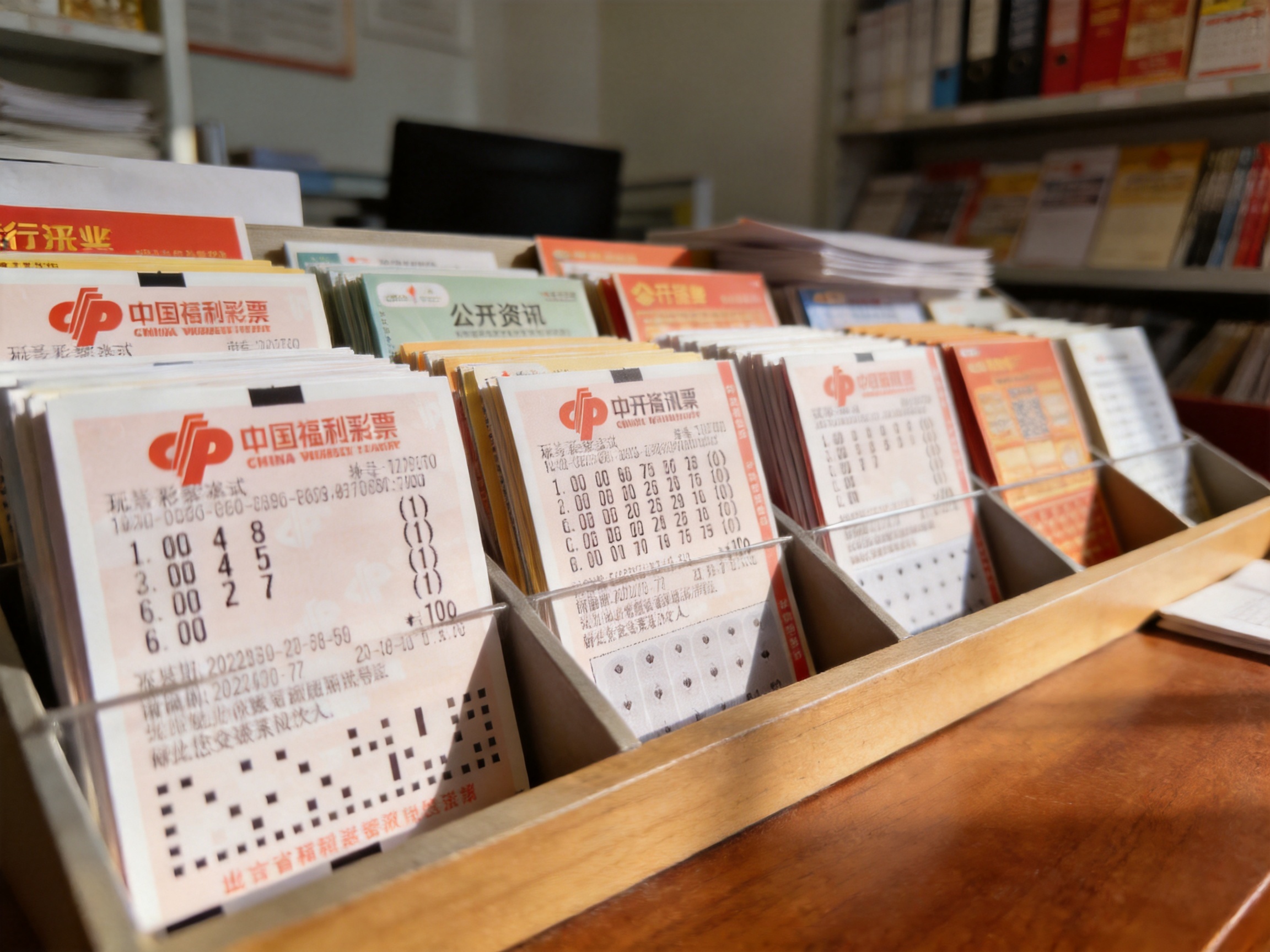 彩票行业公开资讯分类整理的资料示意